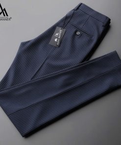 QUẦN ÂU KẺ XANH_GH111